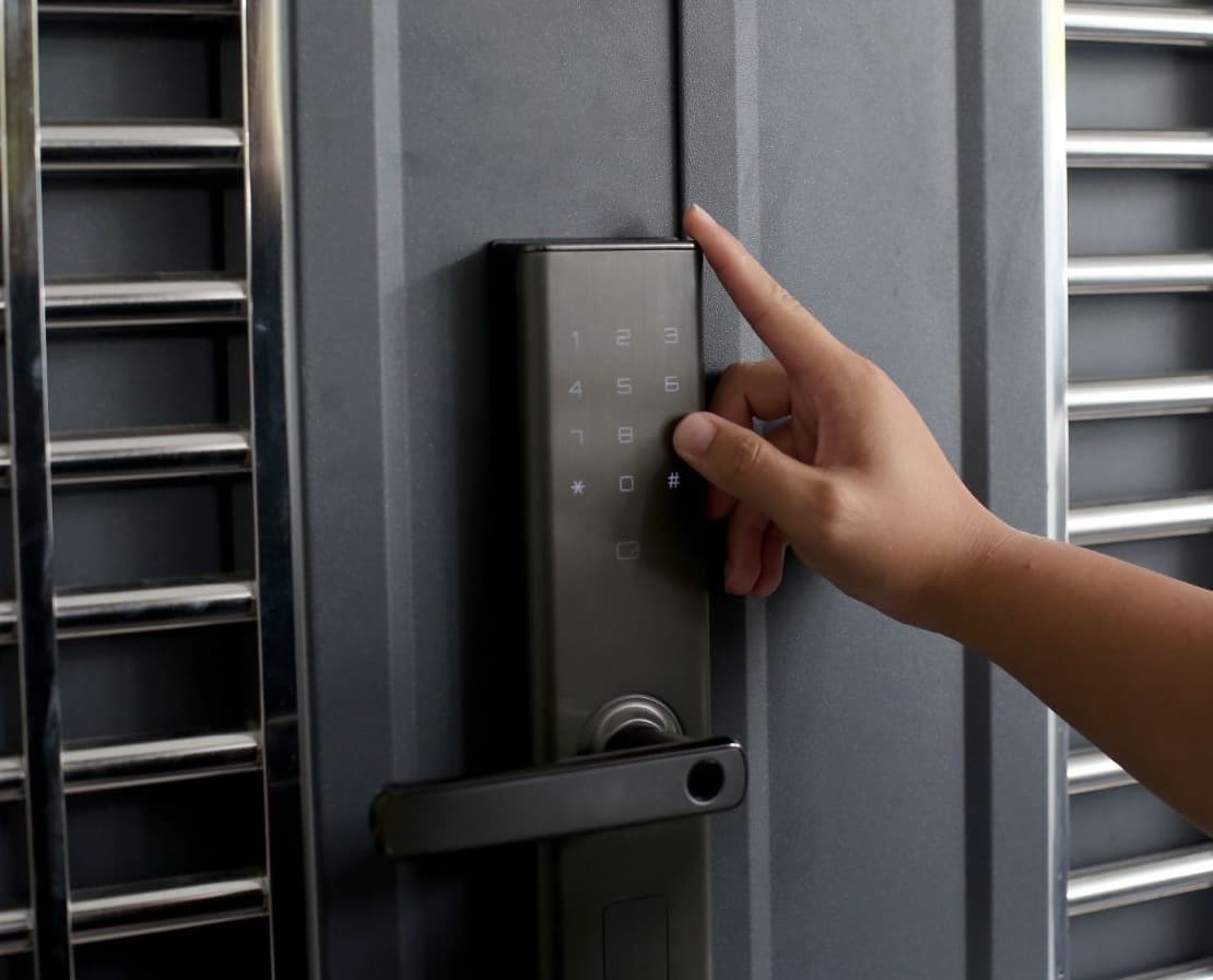 Smart lock installation 1