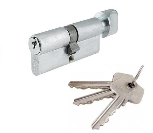 Commercial locksmith installing a master key system for an office building in Charleston, SC